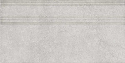 KERAMA MARAZZI Керамическая плитка FME021R Плинтус Догана серый светлый матовый обрезной 20x40x1,6 Цена за 1 шт. 648 руб. - бесплатная доставка