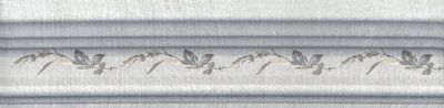KERAMA MARAZZI Керамическая плитка BLB029 Багет Кантри Шик серый декорированный 20*5 керам.бордюр Цена за 1 шт. 224.40 руб. - бесплатная доставка