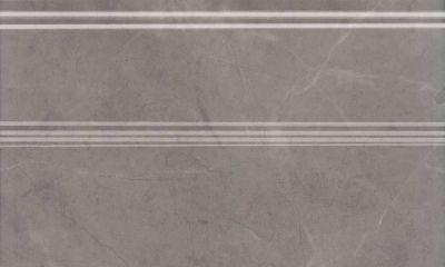 KERAMA MARAZZI Керамическая плитка FMB011 Плинтус Гран Пале серый 25*15 Цена за 1 шт. 438 руб. - бесплатная доставка