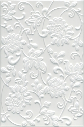 КЕРАМА МАРАЦЦИ Керамическая плитка 8216 Аджанта цветы белый 20*30 керамическая плитка 792 руб. - бесплатная доставка