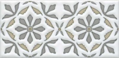 KERAMA MARAZZI Керамическая плитка STG/A618/16000 Клемансо орнамент 7.4*15 керам.декор 174 руб. - бесплатная доставка