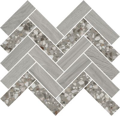 KERAMA MARAZZI Керамический гранит T042/SG5267 Монтиони мозаичный серый 34х35,5x0,9 керам.декор Цена за 1 шт. 912 руб. - бесплатная доставка