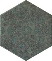 VT/B560/SG23037N Декор Гроссето зелёный 20x23,1x0,7 Цена за 1/шт