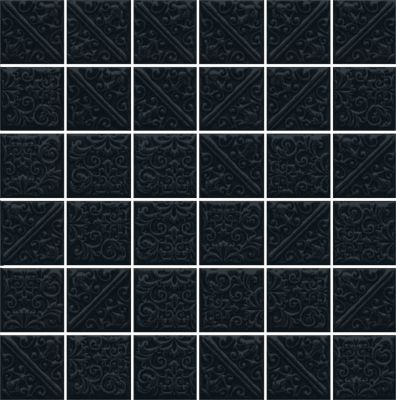 КЕРАМА МАРАЦЦИ Керамическая плитка 21025 Ла-Виллет черный 30.1*30.1 керам.плитка мозаичная 2 613.60 руб. - бесплатная доставка