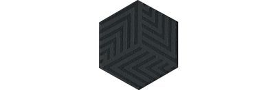 KERAMA MARAZZI Керамический гранит OS/B241/63001 Агуста черный 5,2х6 керам.декор 104.40 руб. - бесплатная доставка