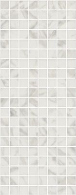KERAMA MARAZZI Керамическая плитка MM7203 Алькала белый мозаичный 20*50 керам.декор Цена за 1 шт. 894 руб. - бесплатная доставка