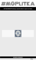 DC/A33/SG9174 Вставка Алмаш синий 4,9x4,9x8