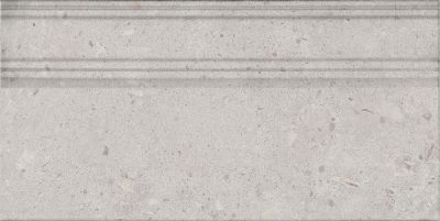KERAMA MARAZZI Керамическая плитка FME015R Плинтус Риккарди серый светлый матовый обрезной 20x40x1,6 648 руб. - бесплатная доставка