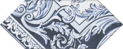 KERAMA MARAZZI Керамическая плитка HGD/A515/35000 Алмаш 4 синий глянцевый 14х34 керам.декор Цена за 1 шт. 298.80 руб. - бесплатная доставка
