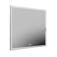TE.mi.90.1 Зеркало TECNO c LED 90 с макролинзой, с подсветкой, с функцией антизапотевание, бел. глян