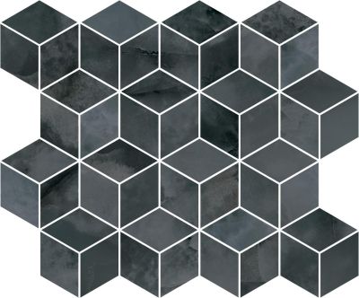 KERAMA MARAZZI Керамическая плитка T017/14024 Джардини серый темный мозаичный 45*37.5 керам.декор Цена за 1 шт. 2 618.40 руб. - бесплатная доставка