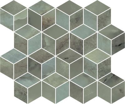 KERAMA MARAZZI Керамическая плитка T017/14025 Джардини зеленый мозаичный 45*37.5 керам.декор Цена за 1 шт. 2 618.40 руб. - бесплатная доставка