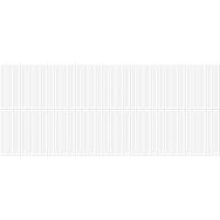 Плитка настенная Simply white белый 01 (рельеф) 25х60 (1,2м2/57,6м2/48уп)