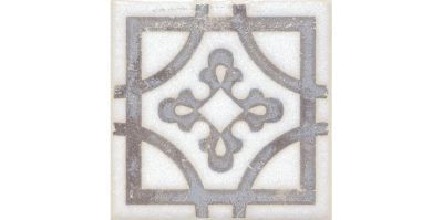 KERAMA MARAZZI Керамическая плитка STG/A406/1266H Амальфи орнамент коричневый 9.8*9.8 керам.вставка 150 руб. - бесплатная доставка