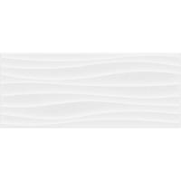 Плитка настенная Monocolor sugar white белый 02 25х60 (1,2м2/57,6м2/48уп)