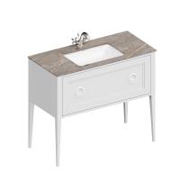 PL.CN.100.1/WHT.M Тумба PLAZA Classic NEO напольная 1 ящик 100, белая матовая
