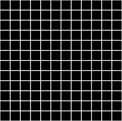 КЕРАМА МАРАЦЦИ  20071 (1.51м 17пл) Темари черный матовый  мозаичная керамическая плитка 2 874 руб. - бесплатная доставка
