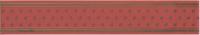КЕРАМА МАРАЦЦИ Керамическая плитка NT/A170/15000 Фонтанка красный 40*7.2 керам.бордюр 244.80 руб. - бесплатная доставка