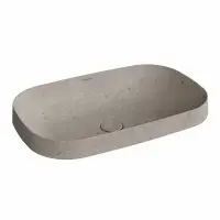 Раковина MAGICA встраиваемая сверху 65, серый камень