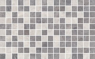 KERAMA MARAZZI Керамическая плитка MM6268C Мармион серый мозаичный 25*40 керам.декор 654 руб. - бесплатная доставка