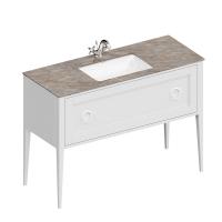 PL.CN.120.1/WHT.M Тумба PLAZA Classic NEO напольная 1 ящик 120, белая матовая