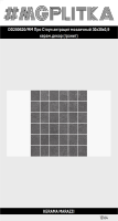 DD200620/MM Декор Про Стоун антрацит мозаичный 30x30x0,9