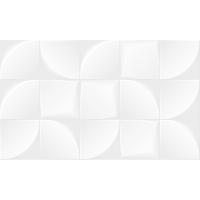 Плитка настенная Nature white белый 02 30х50 (1,2м2/68,4м2/57уп) (рельеф) (глянцевая)