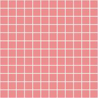 КЕРАМА МАРАЦЦИ Керамическая плитка 20061 Темари темно-розовый матовый  мозаичная керамическая плитка  - бесплатная доставка