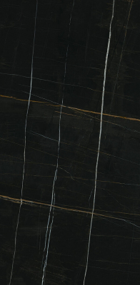 КЕРАМА МАРАЦЦИ Керамический гранит SG567102R Греппи черный обрезной лаппатированный 60*119.5 керам.гранит  - бесплатная доставка