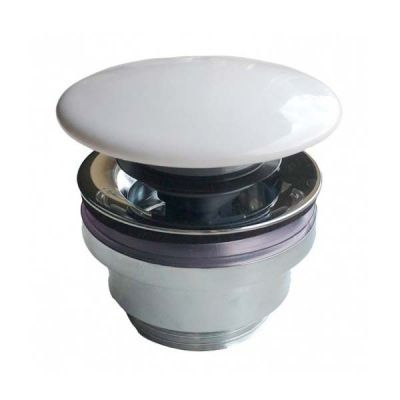 KERAMA MARAZZI  DR.1/WHT Донный клапан с керамической крышкой для раковин PLAZA 3 330 руб. - бесплатная доставка
