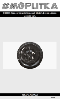 OBD005 Декор Коррер чёрный глянцевый 16x16x1,2
