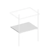 PRO.sh.55/WHT.M Полка PRO 55 см, белая матовая
