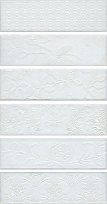  Керамическая плитка AD/A333/6x/2926 Панно Кампьелло белый из 6 частей 8,5х28,5 (размер каждой части) 51*28.5 1 550.40 руб. - бесплатная доставка