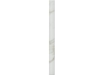 KERAMA MARAZZI Керамическая плитка LSA014R Прадо белый структура обрезной 40*3.4 керам.бордюр Цена за 1шт. 463.20 руб. - бесплатная доставка
