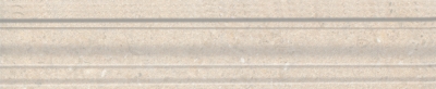 КЕРАМА МАРАЦЦИ Керамическая плитка BLE015 багет Сады Сабатини серый 25*5.5 керам.бордюр  - бесплатная доставка