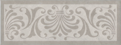 KERAMA MARAZZI Керамическая плитка HGD/B499/15147 Монсанту 1 серый светлый 15х40  керам.декор Цена за 1 шт. 432 руб. - бесплатная доставка