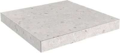 KERAMA MARAZZI  SG631820R/GCA Ступень угловая клееная Терраццо бежевый светлый  33x33x0,9 Цена за 1шт. 3 564 руб. - бесплатная доставка