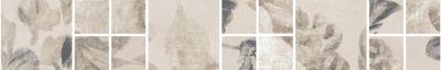 КЕРАМА МАРАЦЦИ Керамический гранит SG186/001 Александрия светлый мозаичный 30*4.8 керам.бордюр  - бесплатная доставка