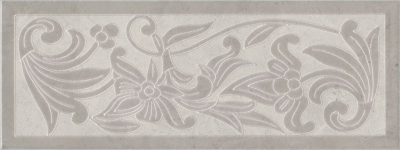 KERAMA MARAZZI Керамическая плитка HGD/B505/15147 Монсанту 4 серый светлый 15х40  керам.декор Цена за 1 шт. 432 руб. - бесплатная доставка