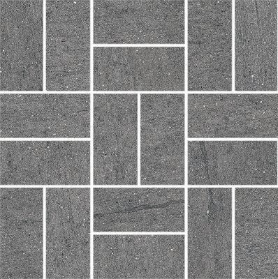 КЕРАМА МАРАЦЦИ Керамический гранит SG176/002 Ньюкасл серый темный мозаичный 30*30 керам.декор  - бесплатная доставка