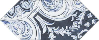 KERAMA MARAZZI Керамическая плитка HGD/A514/35000 Алмаш 3 синий глянцевый 14х34 керам.декор Цена за 1 шт. 298.80 руб. - бесплатная доставка
