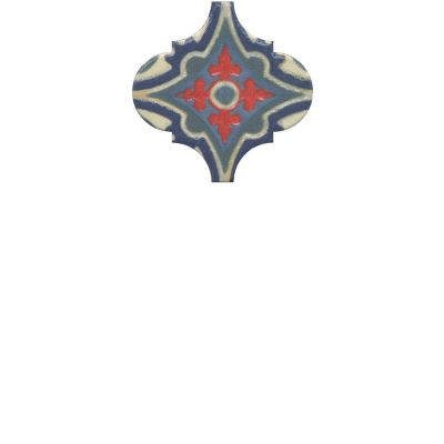 KERAMA MARAZZI Керамическая плитка OS/A29/65000 Арабески Майолика орнамент 6.5*6.5 керам.декор Цена за 1шт. 164.40 руб. - бесплатная доставка