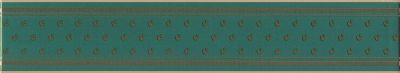 КЕРАМА МАРАЦЦИ Керамическая плитка NT/B170/15074 Фонтанка зелёный 40*7.2 керам.бордюр  - бесплатная доставка