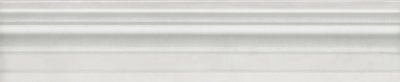 KERAMA MARAZZI Керамическая плитка BLE019 Багет Левада серый светлый глянцевый 25х5,5 керам.бордюр 163.20 руб. - бесплатная доставка