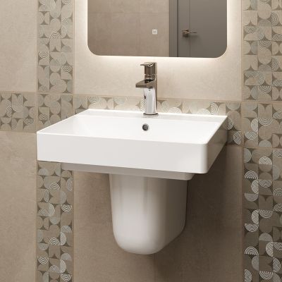 KERAMA MARAZZI  PRO.hcol.02 Полупьедестал PRO подвесной, белый глянцевый Цена за 1 шт. 5 690.40 руб. - бесплатная доставка