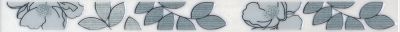КЕРАМА МАРАЦЦИ Керамическая плитка STG/B235/15016 Ньюпорт Цветы зеленый 40*3 керам.бордюр  - бесплатная доставка