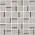 KERAMA MARAZZI Керамическая плитка MM13130 Гварди 1 мозаичный серый светлый матовый обрезной 30x30x0,9 керам.декор Цена за 1шт. 1 056 руб. - бесплатная доставка