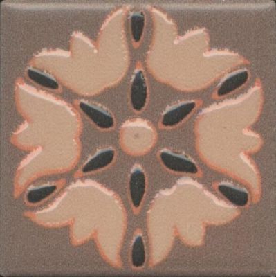 KERAMA MARAZZI Керамическая плитка OS/C178/21052 Анвер 12 коричневый 4.85*4.85 керам.вставка Цена за 1 шт. 164.40 руб. - бесплатная доставка
