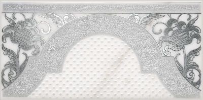 KERAMA MARAZZI Керамическая плитка HGD/A266/16071 Фрагонар белый 7.4*15 керам.декор Цена за 1 шт. 183.60 руб. - бесплатная доставка