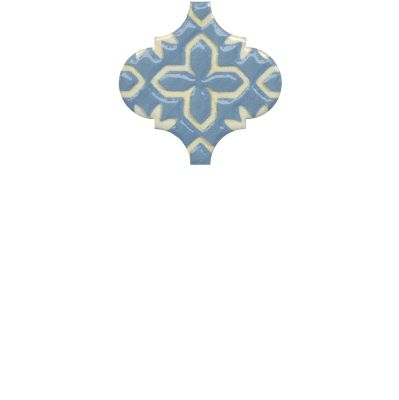 KERAMA MARAZZI Керамическая плитка OS/A37/65000 Арабески Майолика орнамент 6.5*6.5 керам.декор 164.40 руб. - бесплатная доставка